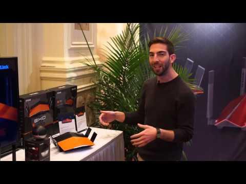 D-Link EXO Wi-Fi Routers @ CES 2016