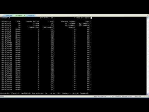 Configuring Storm Control On Juniper Network EX Series Switches
