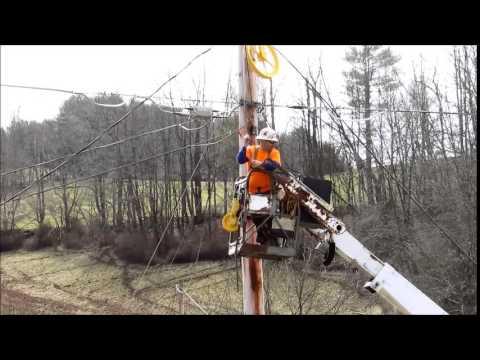 Jameson Aerial Buddy Installing ADSS Fiber Optic Cable