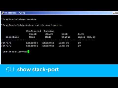 PowerConnect 7000: Stacking Switches