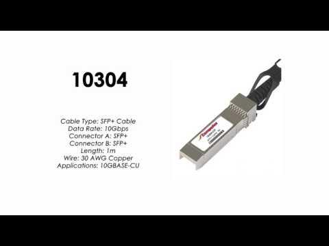 10304  |  Extreme Networks Compatible 10Gb Ethernet Passive SFP+ Direct Attach Cable, 1M