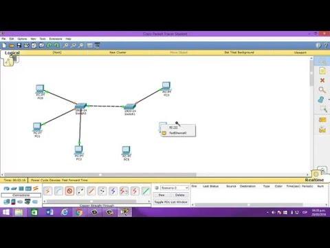 Simulacion De Switches En Cisco Packet Tracer En Windows 8.1