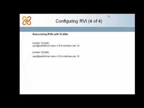 How To Configure Layer 3 Vlan Interface On Juniper EX Switch.mp4