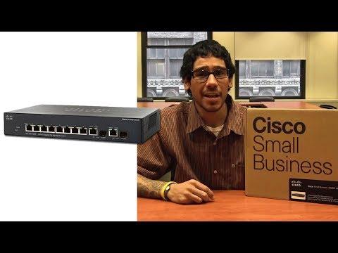 Cisco Small Business SG300-10P PoE Switch Unboxing