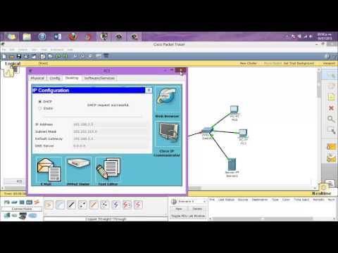 Tutorial: Crear Una Red Con 3 Routers Y 4 Servidores-Packet Tracer