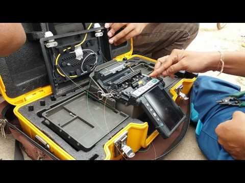 Splicing Of Fiber Optic Cable