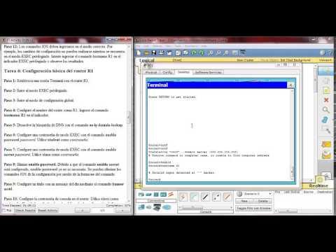 CCNA 2 Actividad 1.5.1: Cableado De Una Red Con Routers, Switches Y Hosts.