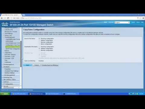 Cisco 300 Series Managed Switches Configuration
