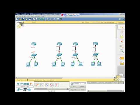 CISCO PACKET TRACER CONFIGURANDO ROUTERS - PARTE 1