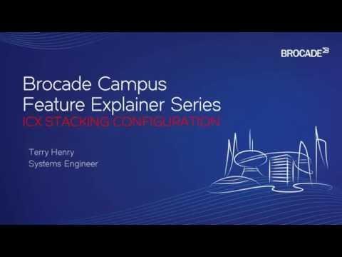 Configure Stacking With Brocade Campus Switches
