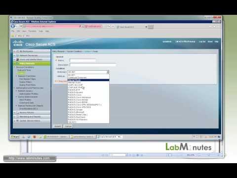 LabMinutes# SEC0086 - Cisco ACS 5.4 TACACS Device Admin On Switch And ASA (Part 1)