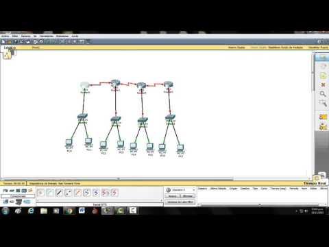 Problema De Cisco: 4 Routers Y 4 Switch