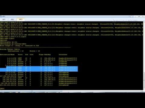 Configure Multi-Area OSPF With Authentication And Route Summarization On Huawei Routers (HCDA Level)