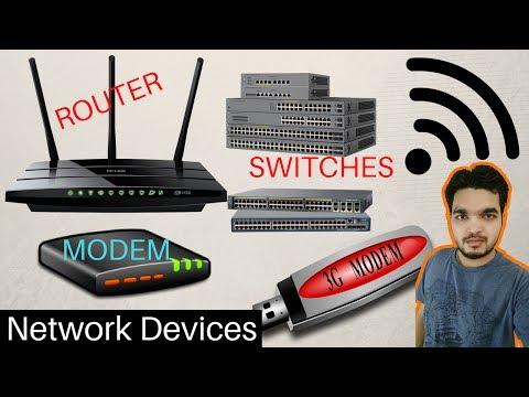 Network Devices - Routers, Modems, Switches, Hubs, Bridges, Wireless Access Points