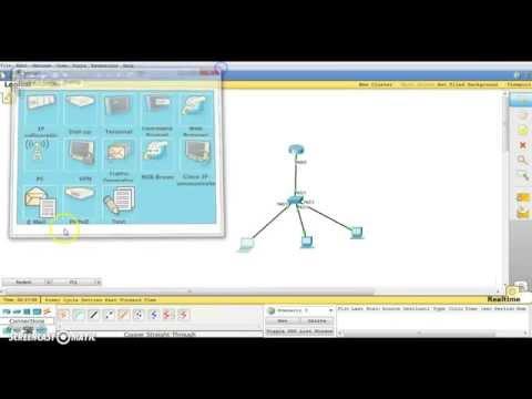 Configuracion De Routers/ Switches Usando Packet Tracer